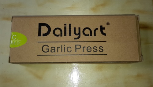 Dailyart® Edelstahl Knoblauchpresse Verpac19
