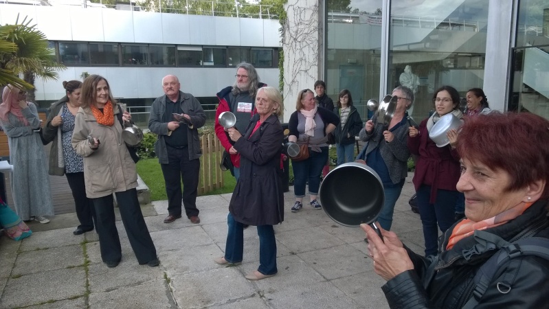 La députée Laurence Abeille et la loi travail Mairie10