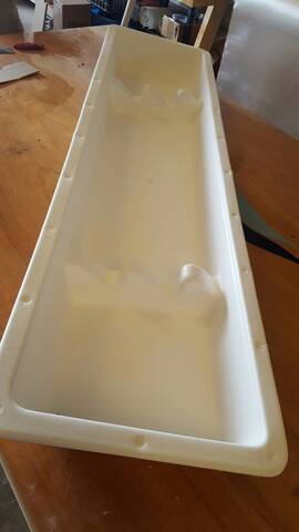 New Fiberglass Parts Gunnel Rod Holder Insert And Small Hatch