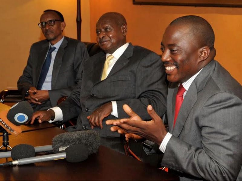 Museveni est entrain de se sur armer jusqu'aux dents Kabila10