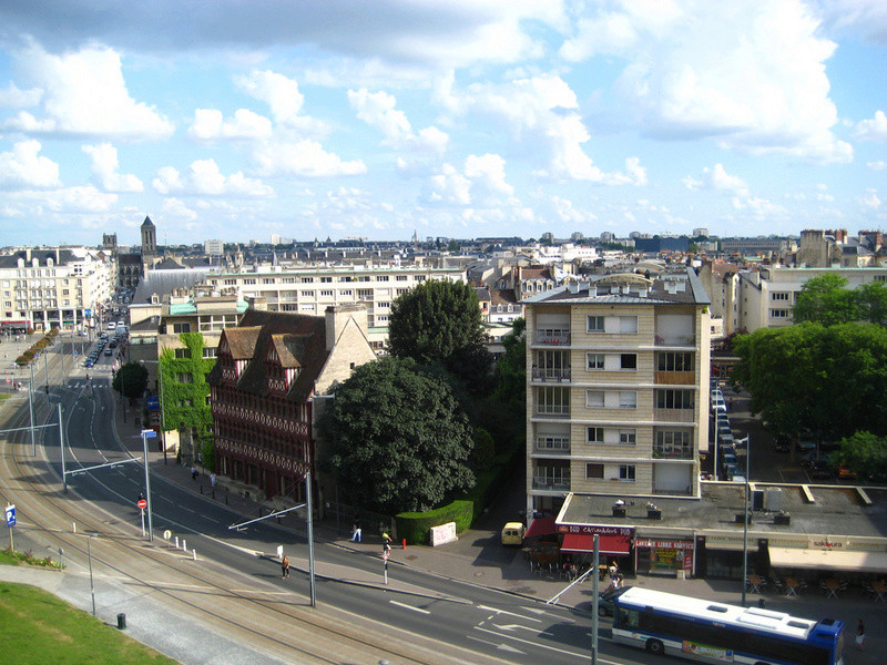 1950's architecture à Caen (Calvados- Basse Normandie - France) Caen_q10