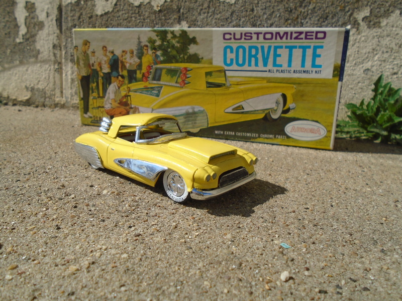 1960 Chevrolet Corvette - Customized Corvette - Astrovette - Aurora - 1/32 scale Dsc04710