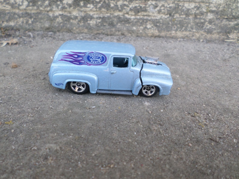 Ford Truck Delivery 1956 - Custom street machine - Hot Wheels Sam_3015