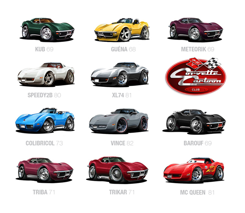 Cartoon Corvette C3... Best of !!!! - Page 4 Corcar13