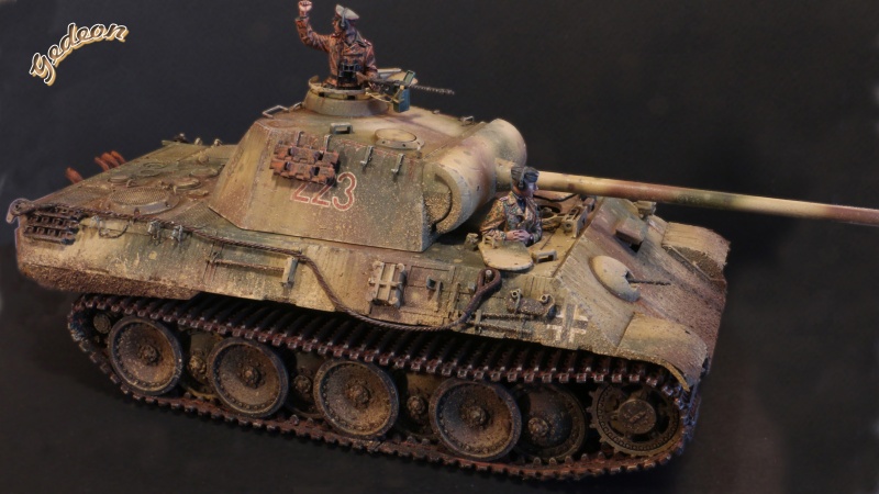 Gedeon :"J’ai repris la peinture de mon Panther A" TAMIYA - 1/35 Intern10