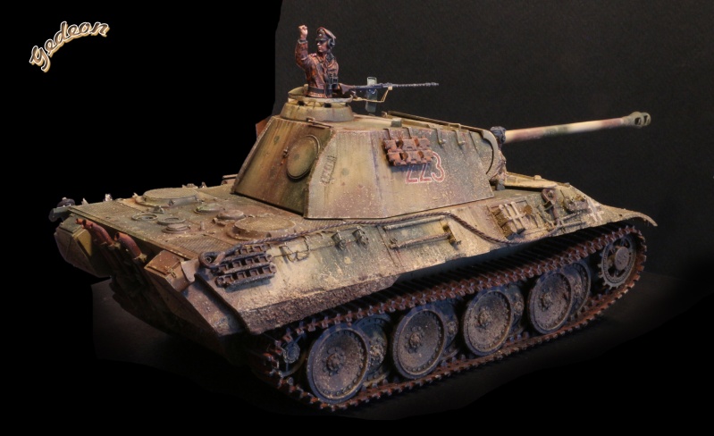 Gedeon :"J’ai repris la peinture de mon Panther A" TAMIYA - 1/35 Intern17