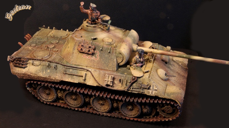 Gedeon :"J’ai repris la peinture de mon Panther A" TAMIYA - 1/35 Intern24
