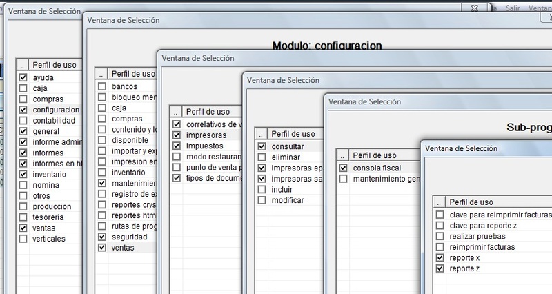 Configurar al usuario para que imprima el reporte Z Screen12