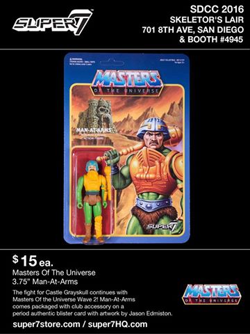 Super 7 - ReAction version couleurs (MOTU / Les Maîtres de l'univers) M110