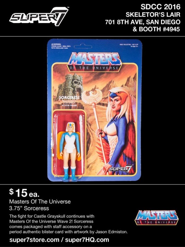 Super 7 - ReAction version couleurs (MOTU / Les Maîtres de l'univers) M210