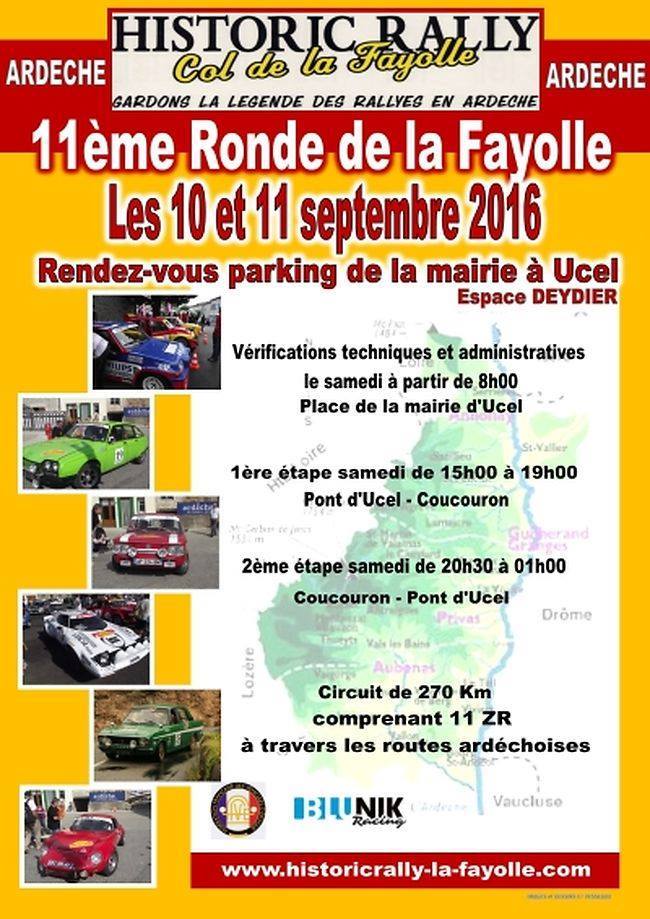 Fayolle - [07] 10-11/09/2016 11ème Ronde de la Fayolle 13716110