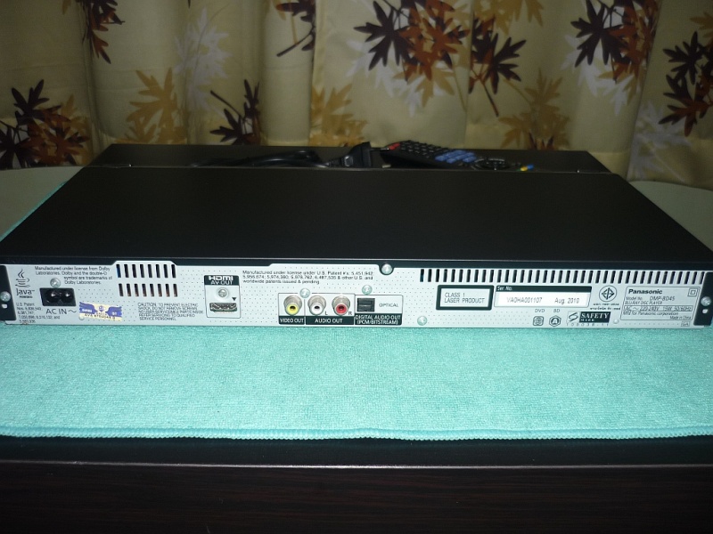 Panasonic DMP-BD45 Blu-ray Player (SOLD) 0311