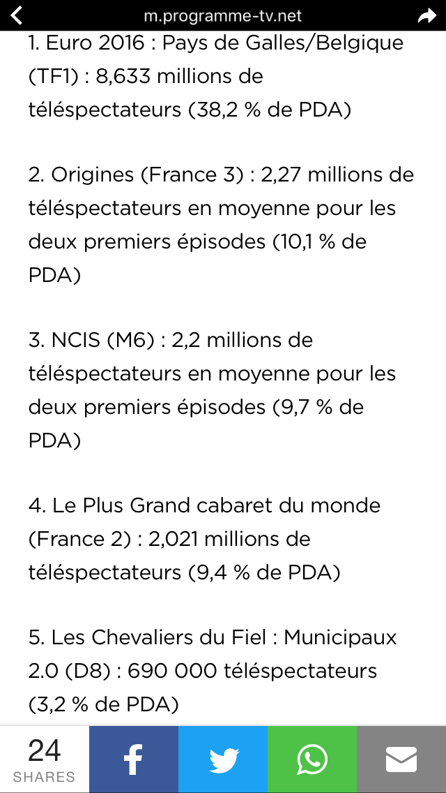 Audiences des émissions de Fort Boyard 2016 - Page 2 Image10