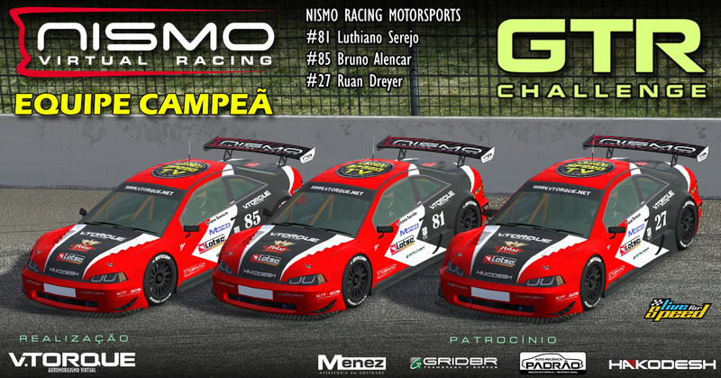 Nismo Racing Motorsports, campeã do GTR Challenge! Banner14