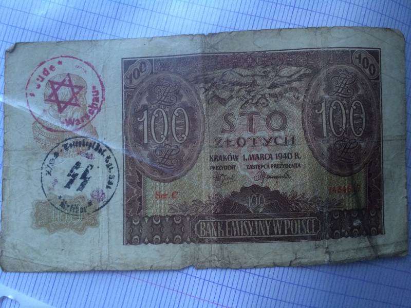 billet de 100 zlotych polonais (avec surprise ^^) Img_0211