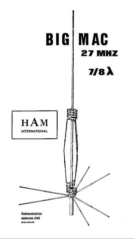 Ham International Big Mac (Antenne fixe)