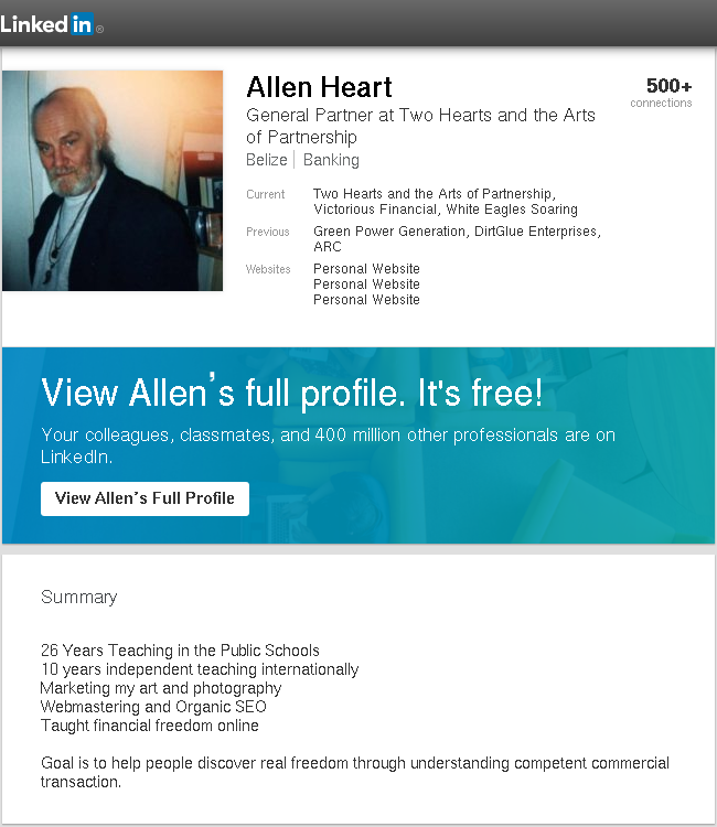 Here's the Bank Officer for the fake Victorious Financial Investment Group (VFI) of Belize! ~ ALLEN HEART Allen-10