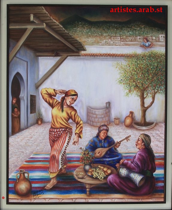 لوحات فنية بانامل مغربية  29071810