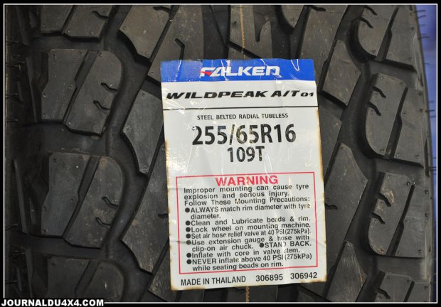 Taille de pneus Falken12