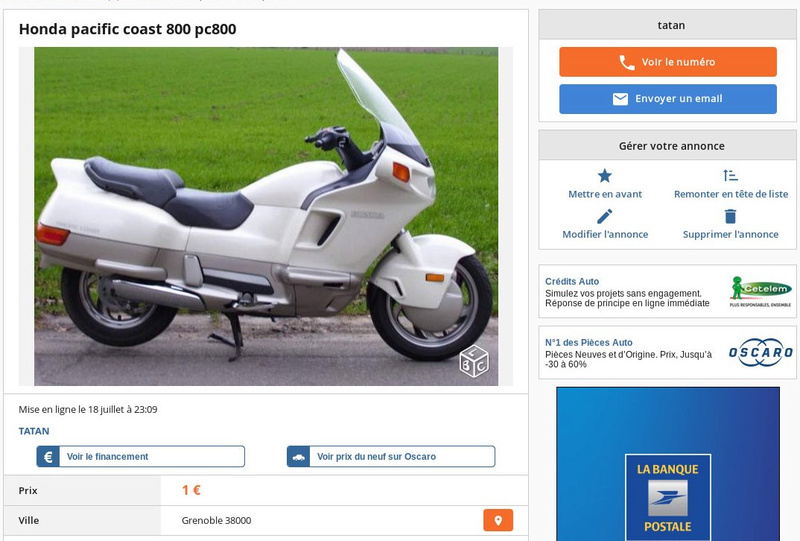 PC 800 toutes pièces Pc80010