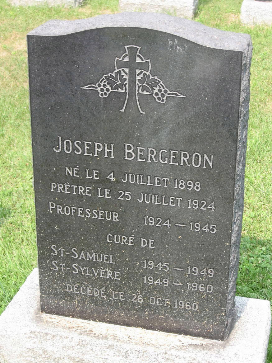 Bergeron, abbé Joseph Abby_j10