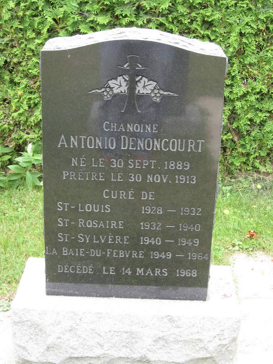 Denoncourt, Chanoine Antonio Antoni10