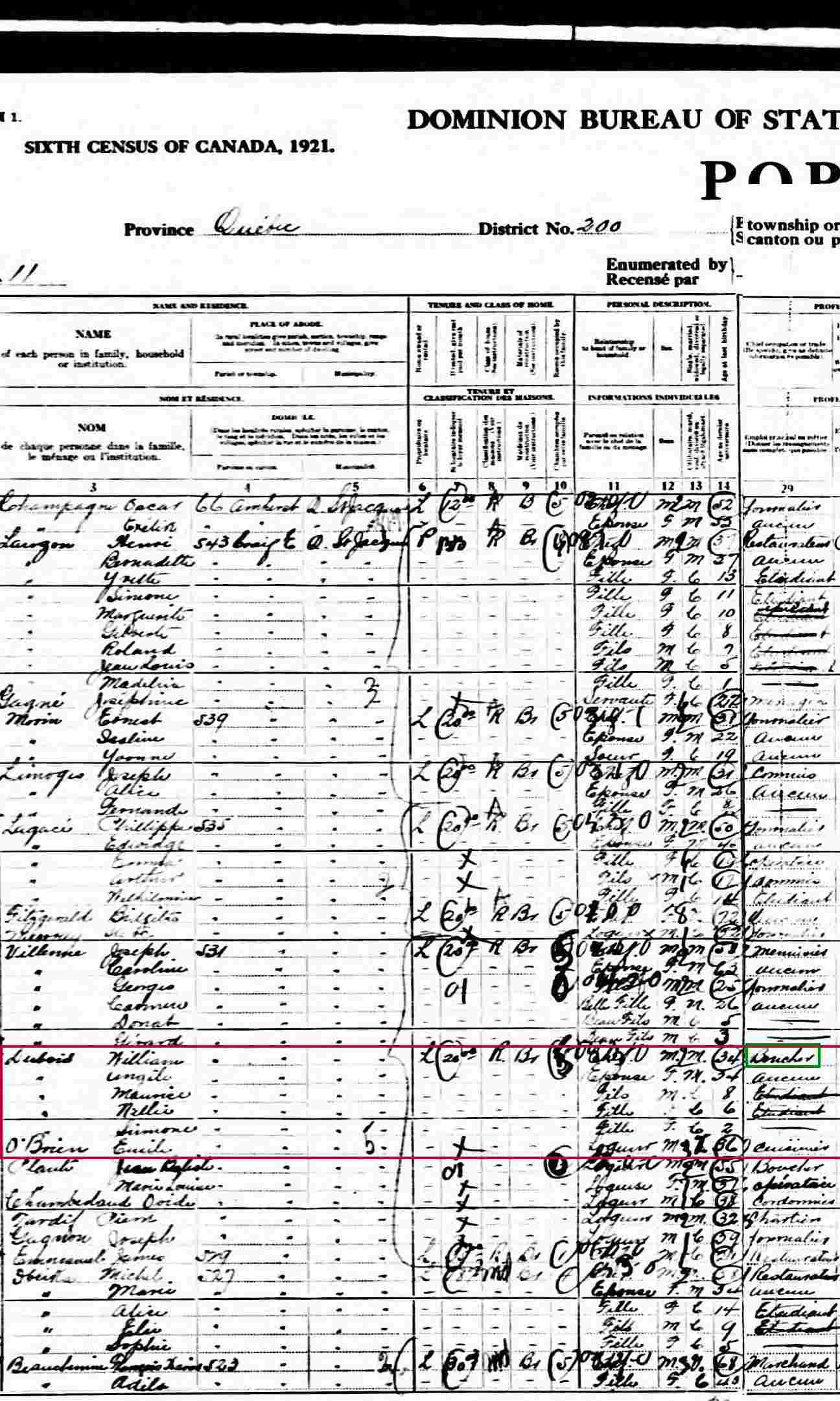 Mariage de William Dubois & Angèle Gaspard Willia11
