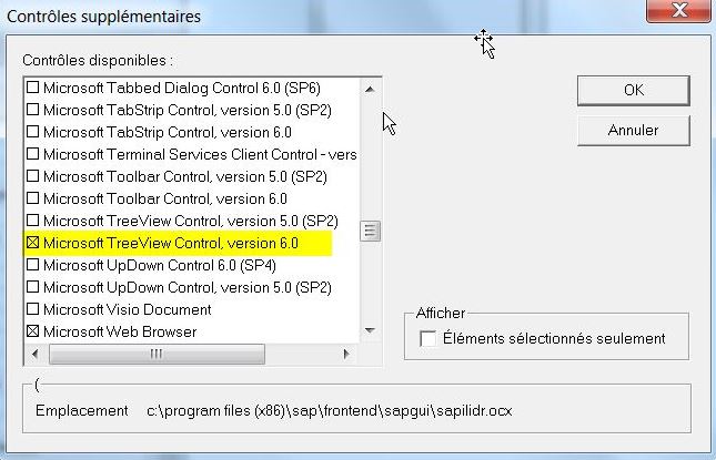 toolbox (treeviews) et référence missing Contro10