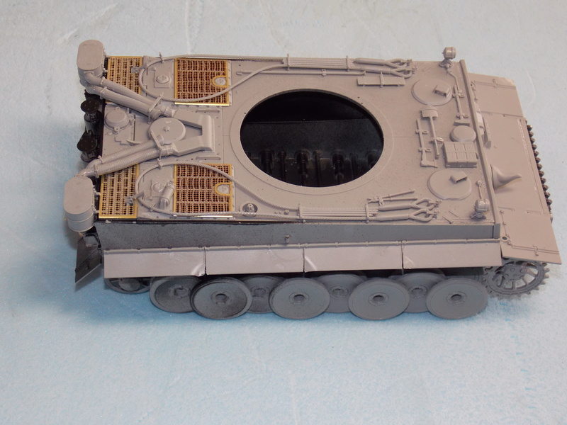 TIGRE S33 avant la bataille de Koursk juillet 43 (Dragon 1/35 dio DIODUMP) Dscn4547