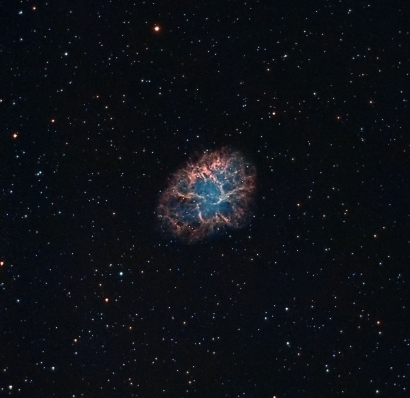 M1: combinaison Ha CCD et couleur APN, derrière le C11 M1_har10