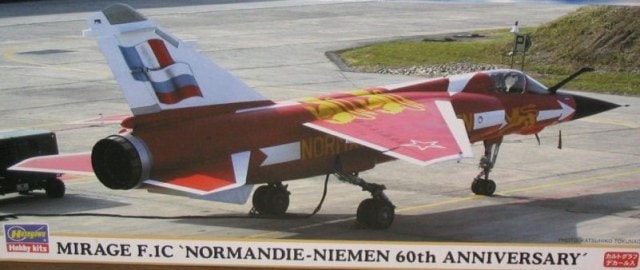 Mirage F1CT 60 ans Normandie-Niemen, base Hasegawa 1/72 11528510