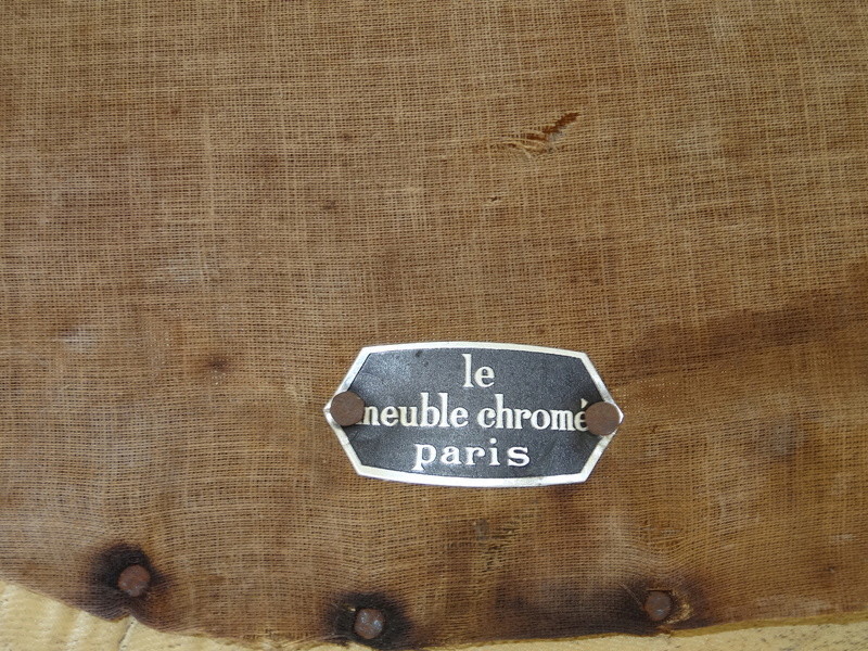 Fauteuil "Le Meuble Chromé-Paris" Dsc07615