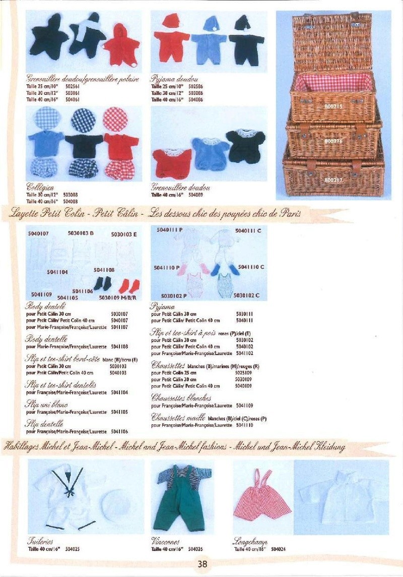 Catalogue Petitcollin 1998 1999 3819
