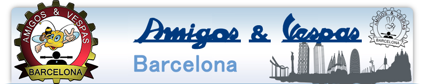 Amigos & Vespas Barcelona - Vespa BCN - Vespa  club  Barcelona