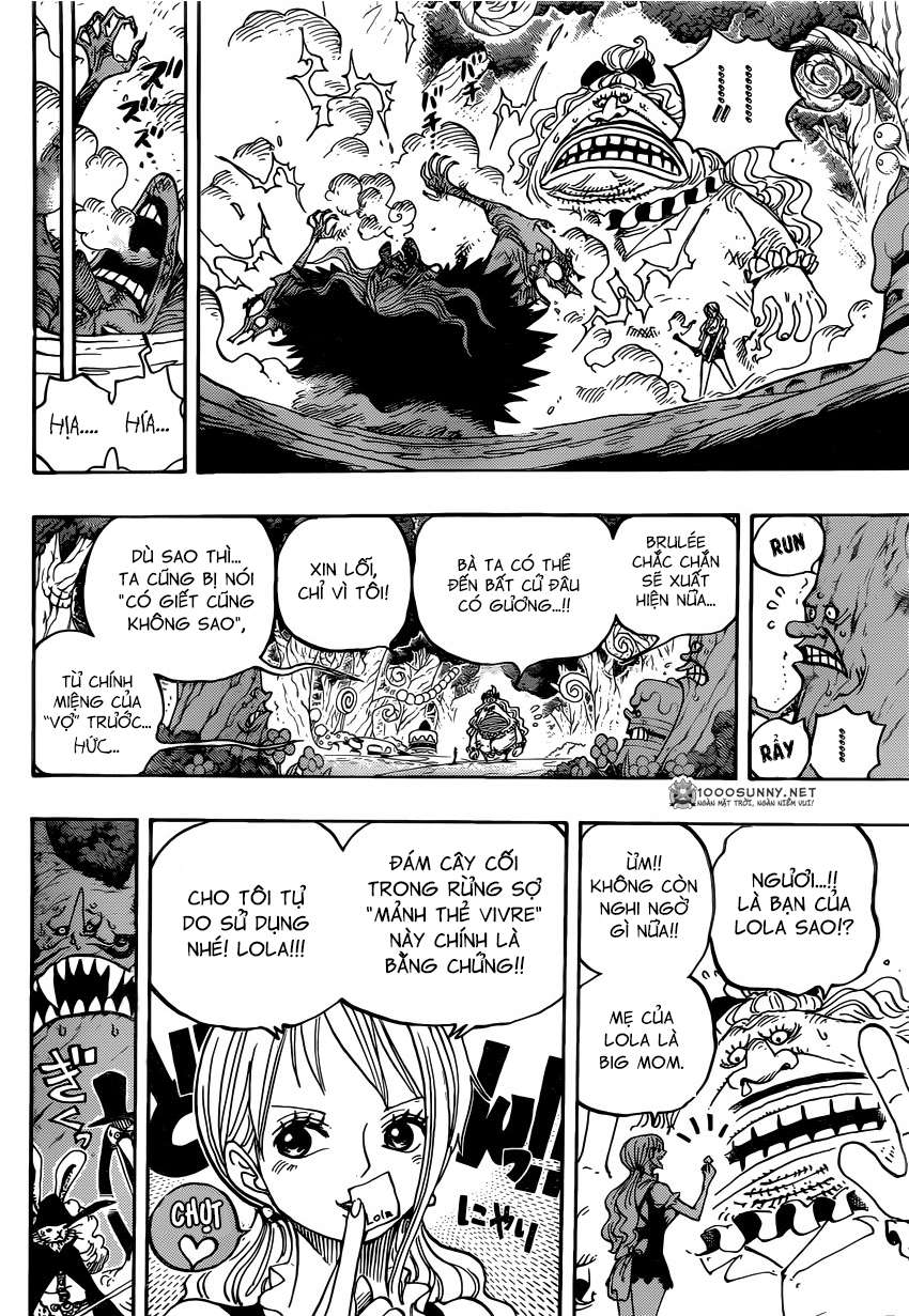 One Piece Chapter 837: Luffy vs Chỉ huy Cracker!!! 1213