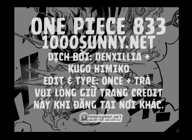 One Piece Chapter 833: Vinsmoke Judge Credit12