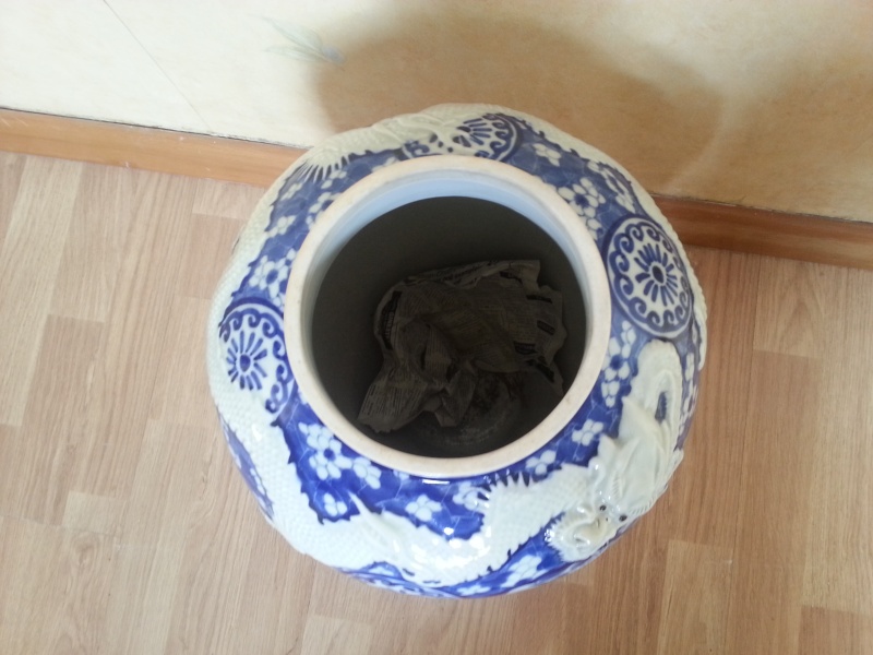 Vase en porcelaine asiatique 20160623