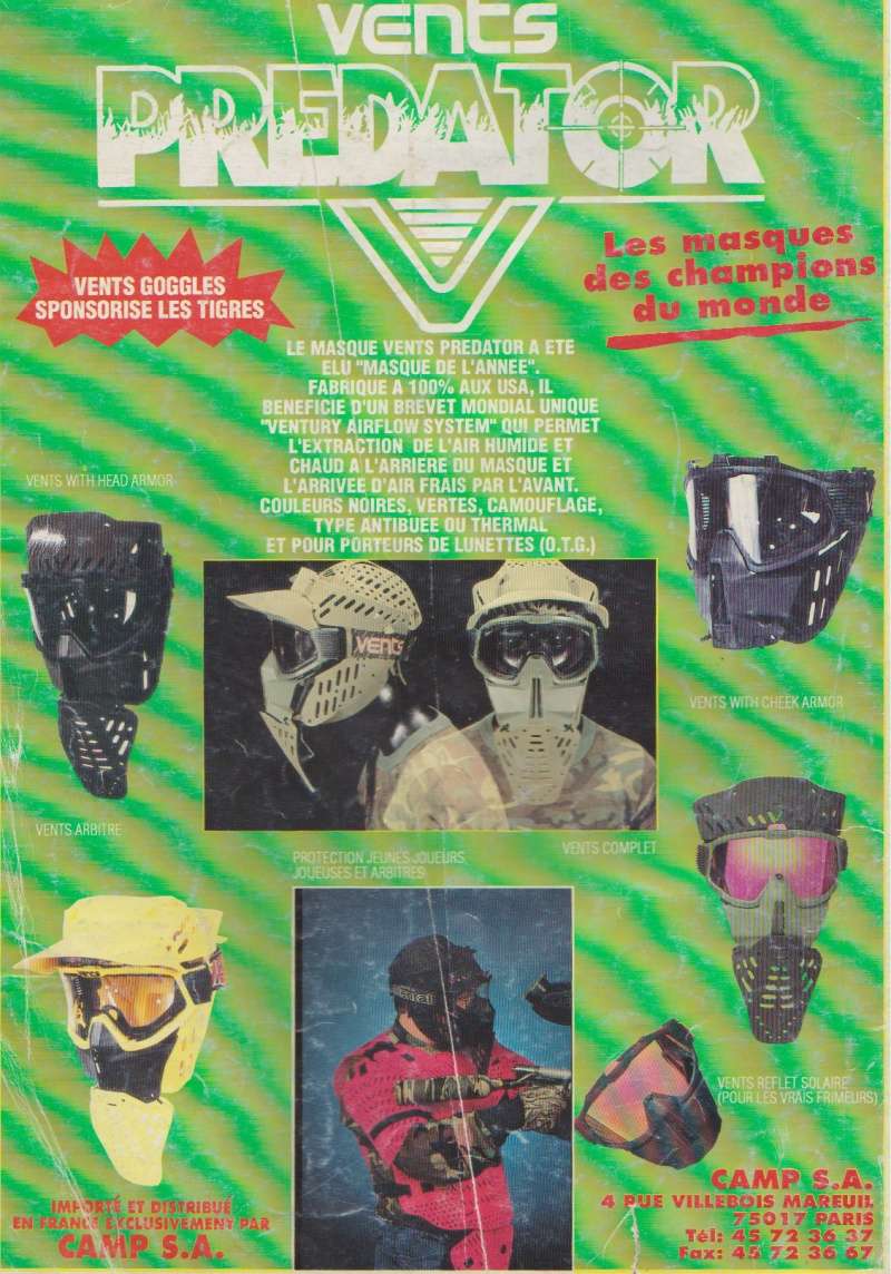 Paintball Mag N°4  juillet-aout 1993 Page8410