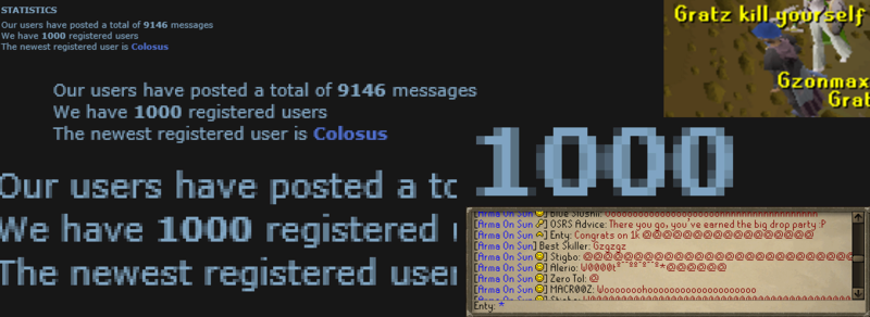 Congratulations on 1k Offsite Members [WE DID IT!] Gratso11