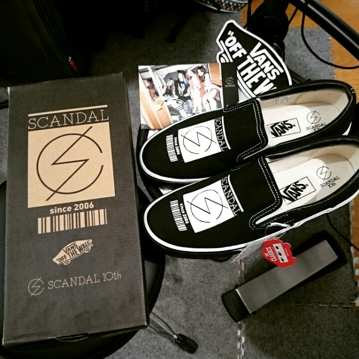 SCANDAL × VANS COLLABORATION SLIP-ON Cpkg2q10