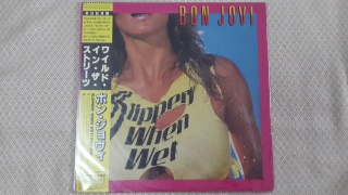 Bon Jovi (Slippery When Wet) Record (used) 20160656
