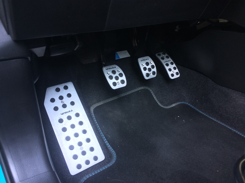 Aluminium Pedal Cover Pads Img_3911