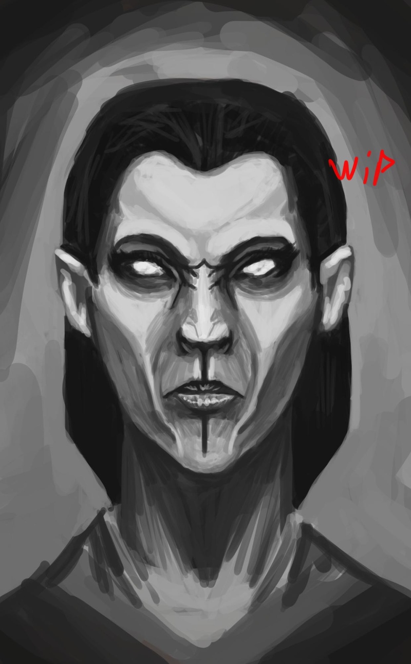Twrch - croquis - Study painting - WIP  - Page 4 Vampir11