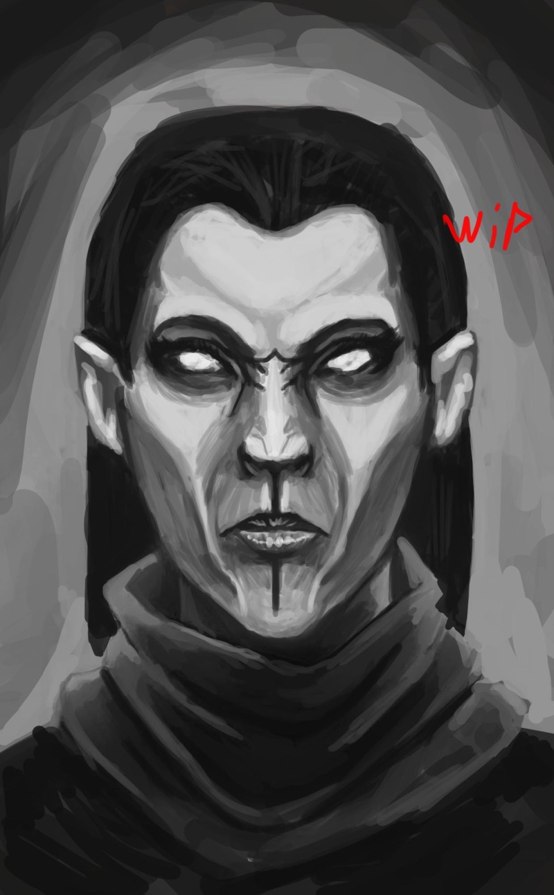 Twrch - croquis - Study painting - WIP  - Page 4 Vampir12