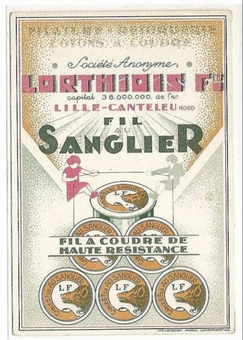 50 ct lignée pub "Sanglier-Jaffelin" & "Florent" Sasas10