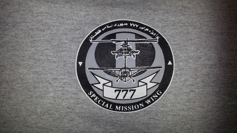 Afghan Commandoes & 777 Special Mission Wing Shirts 20160313