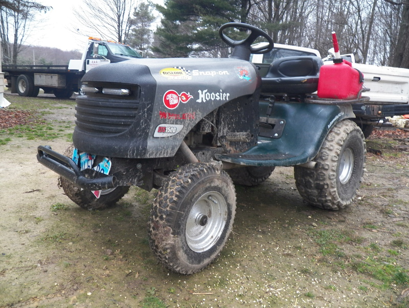 Craftsman - My first REAL mud mower! The Craftsman 4x2! 100_0111