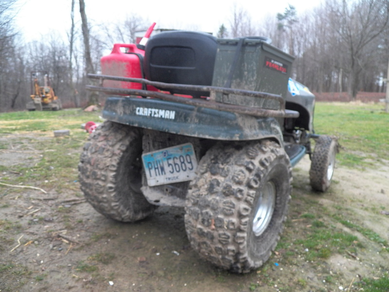 Craftsman - My first REAL mud mower! The Craftsman 4x2! 100_0114