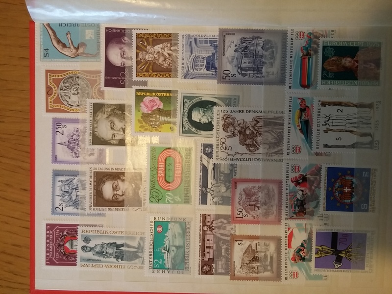 Briefmarkensammlung Östereich 20160625