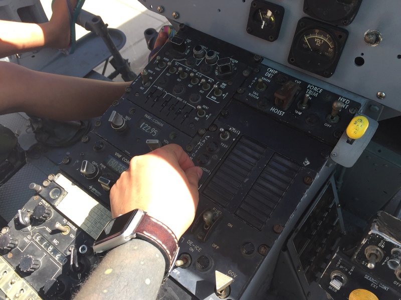 Got to play inside the cockpit of a real Huey! Image31